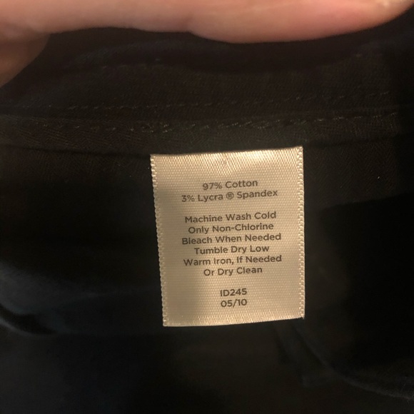 Talbots Signature Fit Black Trousers 14 Petite - Picture 4 of 4